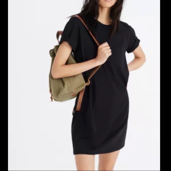 MADEWELL Pocket Tee Dress - Picture 2 of 8